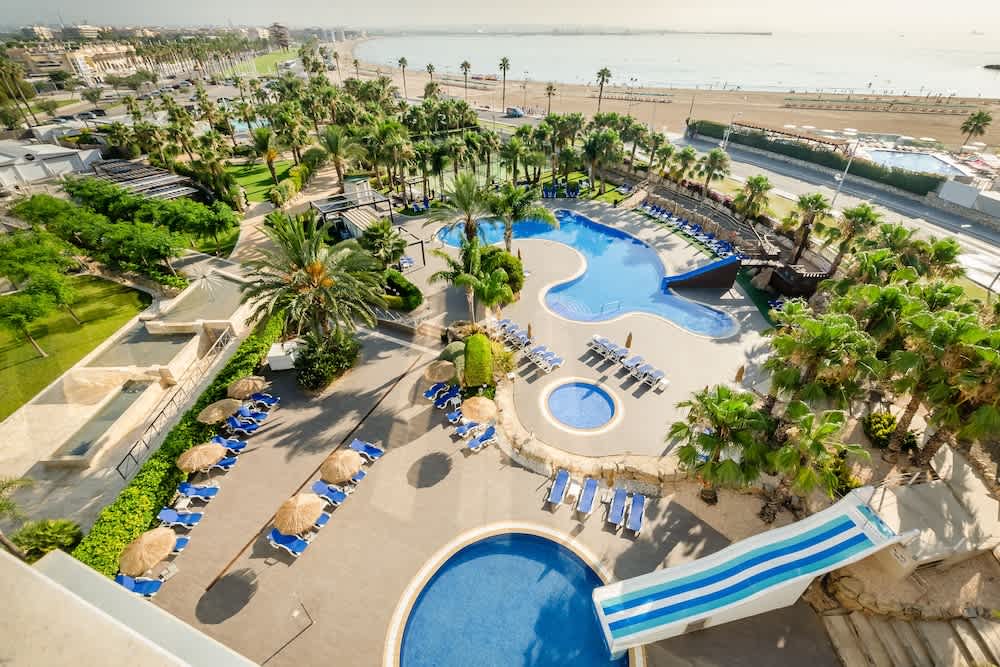 10 Incredible Water Accommodations to Dive Into This Summer Water Accommodations Costa Dorada Mediterranean Pool Hotel