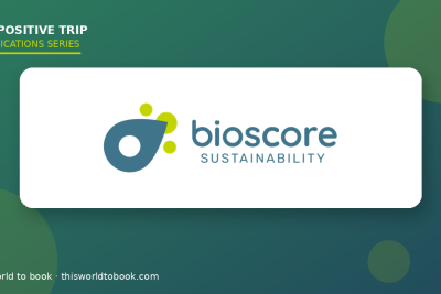 Bioscore Sustainable: la certificación que mide la sostenibilidad de tu hotel con datos reales Bioscore Sustainability logo, sustainability certification for tourist accommodations