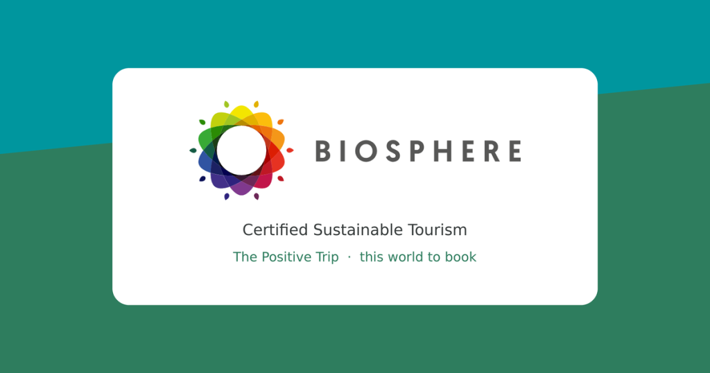 Bioscore Sustainability logo, sustainability certification for tourist accommodations