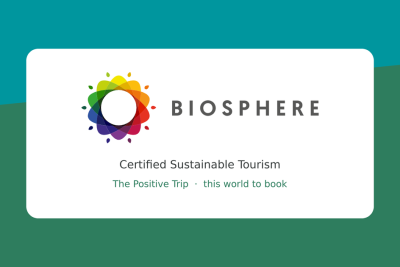 Bioscore Sustainability logo, sustainability certification for tourist accommodations
